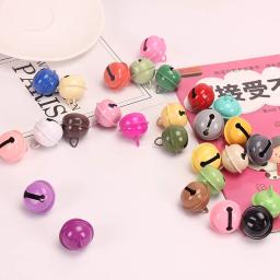 10 pçs 22mm colorido sinos de natal grânulos jingle sinos festa decoração da árvore de natal pingentes diy artesanato artesanal acessórios - Image 5