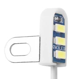 Lâmpada industrial com luz LED, flexível Gooseneck, acessórios para máquinas de costura, ferramentas de costura Overlock, 3 Beads, 5V - Image 4