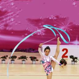 Bastão girando para treinamento de ginástica, fitas coloridas, arte rítmica de dança, balé de ginástica, jogos esportivos ao ar livre, 2m, 4m, 6m - Image 2