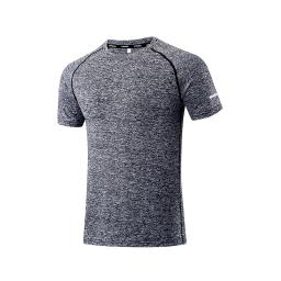 Camisa de esporte homens collants de fitness rápido seco correndo camiseta atlética desgaste roupas de ginástica sportswear camisetas camiseta correndo hombre - Image 1