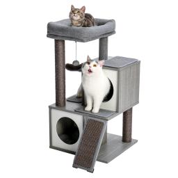 Brinquedo para escalar e pular para gatos, árvore de arranhar, brinquedo para exercício de gatos - Image 1