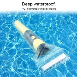 Detectores de metais saco impermeável transparente branco pp caça tesouro desenterrando ferramenta acessórios - Image 3
