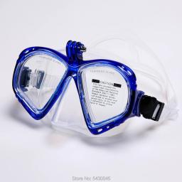 Joymaysun profissional câmera subaquática máscaras de mergulho óculos de natação snorkel equipamento de mergulho titular da câmera para go pro - Image 5