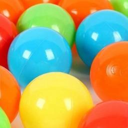 50 pçs/lote eco-friendly colorido bola de plástico macio oceano bola engraçado bebê criança nadar pit brinquedo água piscina oceano onda bola diâmetro 4-5.5 c - Image 4