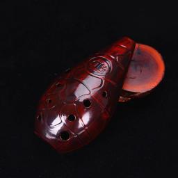 Alto Ocarina plástico para crianças, instrumentos Orff para estudantes, 12 buracos, Alice of Time, ABS, AC, AF, presente infantil - Image 6
