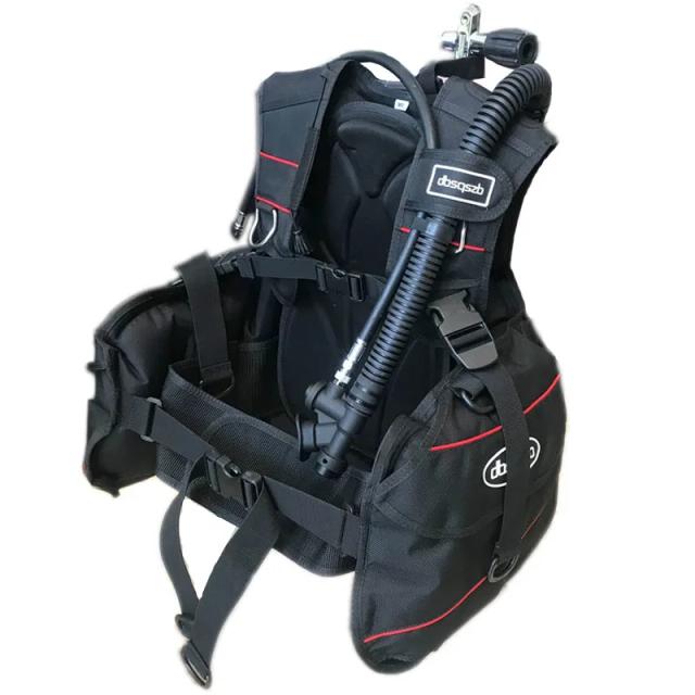 Jaqueta de Flutuabilidade para Mergulho Autônomo: Compensador Inflável BCD com Mosca Traseira e Inflação Balanceada 24.1lbf-40.3lb