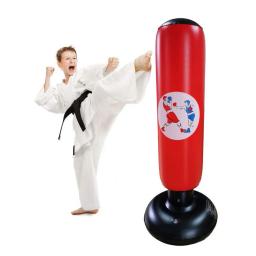 Casa Boxe Saco De Perfuração, Iatable Boxe Coluna, Tumbler Sandbag, Chute Artes Marciais Equipamento De Treinamento - Image 2