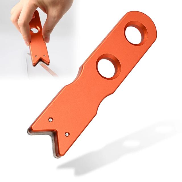 FOSHIO-V Trim Rodo Faca com Lâmina em V para Acabamento em Vinil e Limpeza de Superfícies Plásticas e Acrílicas