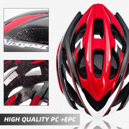 VICTGOAL Capacete de bicicleta Homens Ultralight Taillight LED Tailling com sol Visor MTB Road Bike Helmet Ciclismo Motocicleta Scooter Elétrico Safty Helmet - Image 4