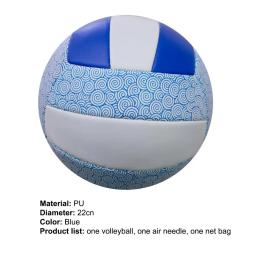 Bola leve de voleibol para iniciantes, à prova de vazamento, fácil de limpar, treinamento nórdico, tamanho 5 - Image 6