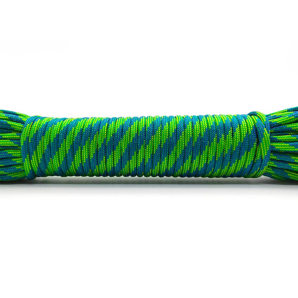 Paracord for Survival, Parachute Cord, Lanyard, Camping, Escalada, Corda, Caminhadas, Varal, 9 Núcleos de Suporte, 31 Metros, 4mm - Image 1