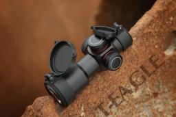 T-eagle sr 2x28 rg tactical mira óptica riflescope alumínio curto escopo luz sniper airsoft armas de ar para a caça com montagens - Image 4