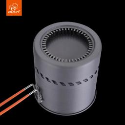 Bulin-Conjunto De Cozinha Portátil Para Acampamento Ao Ar Livre, Caminhadas, Talheres De Coleta De Calor, Economizador De Energia, 1.5 2.1l - Image 4