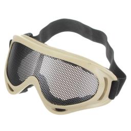 Sinairsoft caminhadas ao ar livre eyewear airsoft tático máscara de proteção para os olhos óculos de malha de metal camping caça goggle segurança 3 cores - Image 2