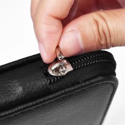 1pc 8 #5 #3 # puxadores de zíper de metal destacável para zíper sliders cabeça zíperes reparação para mochila casaco guia diy costura acessórios - Image 3