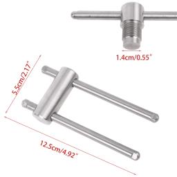 Ponta de taco de aço inoxidável, ferramenta modeladora para arco de bilhar, sinuca, 14mm, compressor de ponta - Image 5