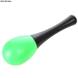 Areia de plástico martelo maraca chocalho agitador crianças instrumentos musicais bebê som música brinquedo-cor aleatória - Image 5