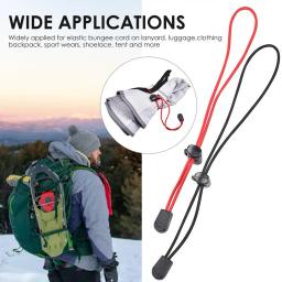 Mochila com corda elástica forte, 2 peças, durável, suporte de bastão de caminhada, fivela de fixação de corda elástica para esportes ao ar livre - Image 1