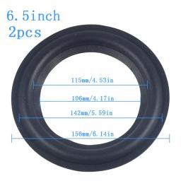 2 pces 4/5/6.5/8/10/12 Polegada alto-falante universal de alta elasticidade surround reparação espuma woofer borda substituição espuma borracha - Image 5