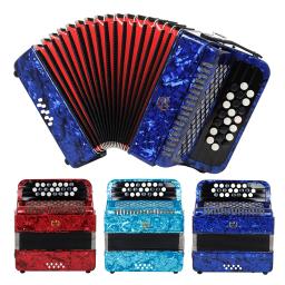 Profissional 8 Baixo Acordeão com Strap Bag, Mão Piano, Instrumento Teclado, Musical Presente, Banda Musical, 22 Teclas - Image 1