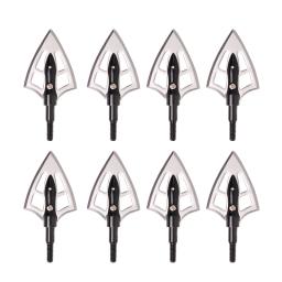 Tiro com arco broadhead 100/grão 125 ponta de flecha de 2/3 afiada ponta de flecha forcomposto arco e flecha tiro recurvo acessório de caça - Image 1