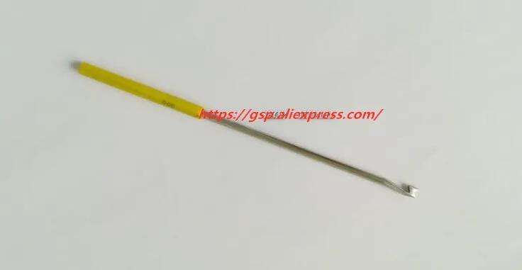 Sopro de clarinete para saxofone, agulha de crochê, ferramenta de manutenção de tubos em aço inoxidável - Image 1