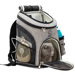 Mochila para viagem de animais de estimação, esportiva, portátil, dobrável, respirável, cattery, pet, mochila, cães, gatos, brinquedos - Image 5
