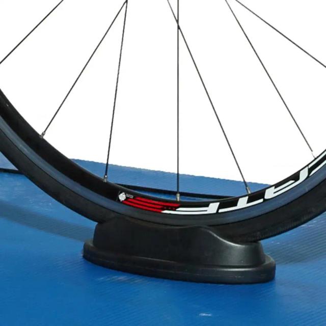 Suporte Antiderrapante para Bicicletas e Treinadores com Bloco de Roda Frontal e Estabilização para Mountain Bike