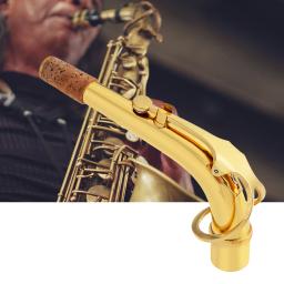 Lommi alto saxofone pescoço de bronze dobrar pescoço sax peça substituição acessório apto para selmer saxofone alto - Image 6