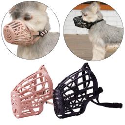7 tamanhos cão de estimação anti latido focinho para pequeno médio grande cães ajustável máscara boca anti-mordendo treinamento brinquedos para animais de estimação acessórios - Image 1