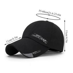 Bonés de beisebol esporte verão masculino, boné viseira ao ar livre, protetor solar de algodão snapback para homens e mulheres, moda - Image 6