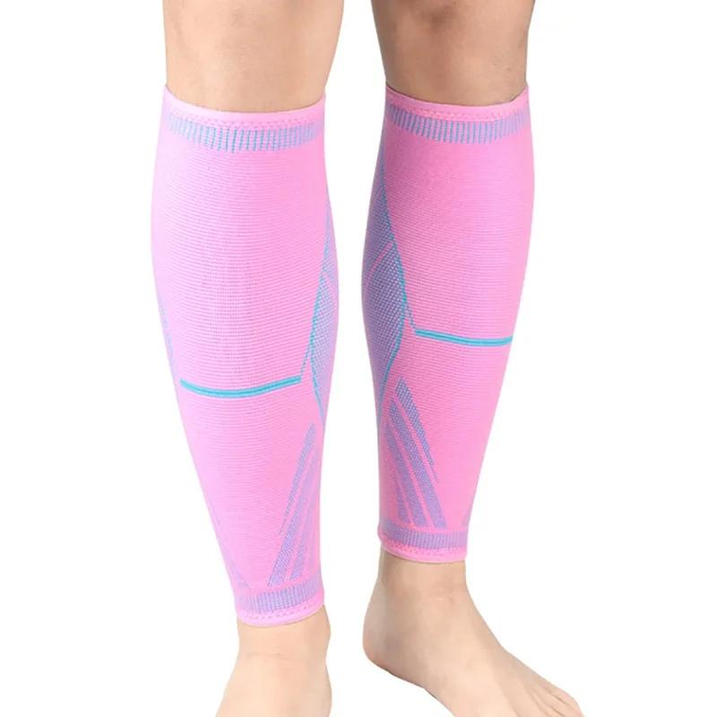 Aquecedores de perna de compressão masculino, suporte elástico, corrida, futebol, esporte, basquete, voleibol, ciclismo, aquecedores de perna, 1pc - Image 1