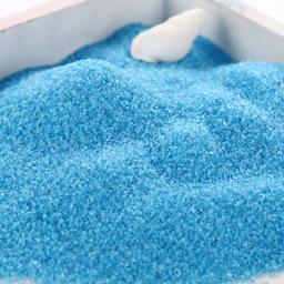 Areia de quartzo colorida para aquário, decoração do aquário, micro paisagem, vaso de fontes, acessórios de jardim DIY, 500g - Image 2