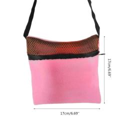 Bolsa de transporte de animais pequenos, saco de dormir de saída ratos hamster para carregar, bolsa respirável para deslizador de açúcar - Image 2