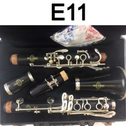 Clarinete de madeira profissional intermediário, acessórios peça e elástico para estudantes modelo de baquelite - Image 1