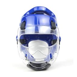 Capacete de proteção facial karatê, taekwondo removível, protetor facial e máscara transparente - Image 6