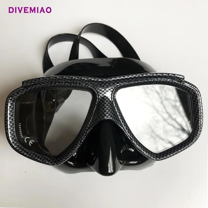 Máscara de mergulho profissional, óculos preto para mergulho com caixa para submarina - Image 1
