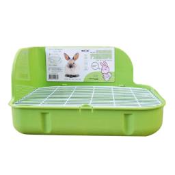 Suprimentos de limpeza para animais pequenos, caixa quadrada de toalete para animais pequenos, animais de estimação, banheiro, cama, vaso sanitário, treinador de penico - Image 4
