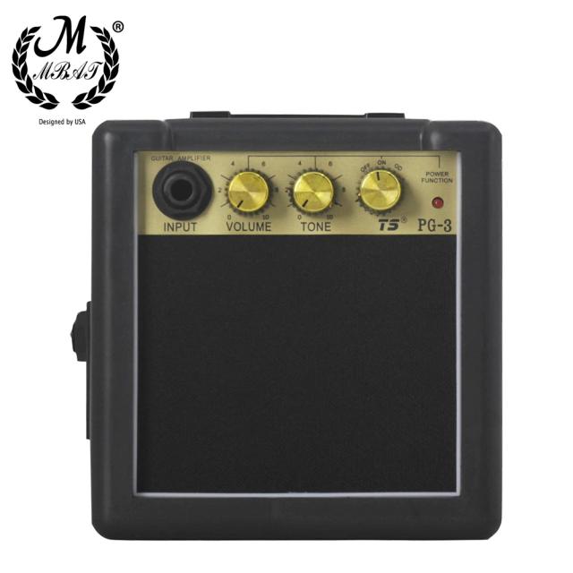 Amplificador Mini MBAT para Guitarra Elétrica e Alto-Falante Acústico Portátil com Acessórios para Instrumentos
