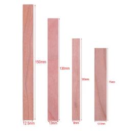 50 pces vela pavio de madeira para velas forma de cera de soja ou palma para vela que faz fontes 13/12.5/8mm diy velas que fazem mechas de madeira - Image 2