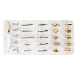 37 pçs 30w queima de madeira caneta ferramenta de solda estêncil ferro conjunto de artesanato pirografia kit - Image 3