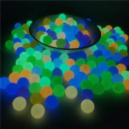 6/8/10/12mm misto brilho acrílico contas redondas contas luminosas para fazer jóias diy artesanal mulher homens pulseira colar - Image 5