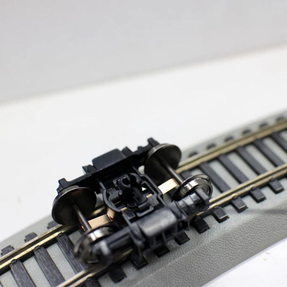 Trem Ferroviário Bogie Montagem DIY Chassis, Acessórios Integrados, Metal e Brinquedos De Plástico, Modelo Refit Acessórios, HO Escala, 1:87 - Image 1