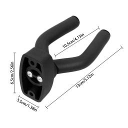 Suporte de parede para violão, 1 parte, gancho, antiderrapante, para violão, cavaquinho, violino, baixo, acessórios para instrumentos - Image 5
