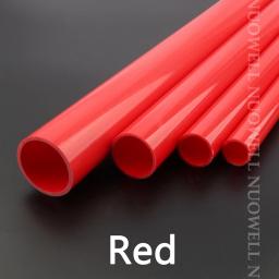 Tubulação vermelha do PVC para o aquário, abastecimento de água do tanque de peixes, tubo UPVC, irrigação do jardim, encaixes molhando, comprimento 50cm, 1PC, diâmetro 20-32mm - Image 2