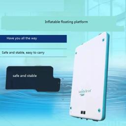 Plataforma flutuante inflável de água Solarmarine, barcos de pesca, barco inflável espessante, tapete mágico, iate, segurança Luya - Image 5