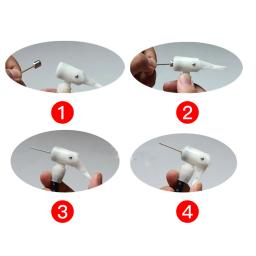 Inflando agulhas bomba pinos, Adaptador de válvulas de ar resistente ao desgaste, 5 pcs - Image 4