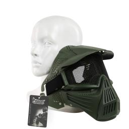 Máscara Facial Tática Completa para Paintball, Malha De Aço De Metal, Respirável, Airsoft, Tiro, Protetora, Wargame, Militar, Caça - Image 6