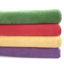 Ultra Microfiber Tecido Toalha Longa, Secagem Rápida, Ginásio Esportes, Praia, Viagem, Acampamento, Cor Sólida, 70x30cm - Image 2