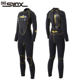 Roupa de mergulho de neoprene feminina, 5mm, mergulho submarina, estrutura de mergulho, mergulho, água profunda, maiô térmico espesso - Image 1